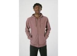 Sweatjacke CLEPTOMANICX "Ligull" Gr. XL, rot (schwarz) Herren Sweatjacken mit kleiner Möwenstickerei von Cleptomanicx