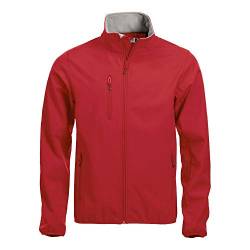 CLIQUE uomo basic softshell 280 gr. rosso XL von Clique