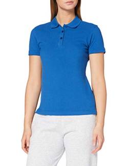 CliQue Damen Regular Fit Poloshirt,Blue (Royalblue), 36 EU (Herstellergröße:Small) von Clique