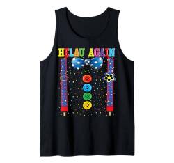 Clown Karneval Kostüm Clownskostüm Clowns Fasching Konfetti Tank Top von Clown Karneval Kostüm Clownskostüm Clowns Shirt