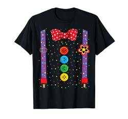 Clown Karneval Kostüm Clownskostüm Clowns Fasching T-Shirt von Clown Karneval Kostüm Clownskostüm Clowns Shirt