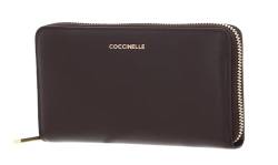 Coccinelle Metallic Soft Wallet Grained Leather Fondant Brown von Coccinelle