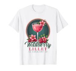 Es Eskaliert Eh Sommer Cocktail Party Wildberry Lillet Damen T-Shirt von Cocktail Kostüm Wildberry Lillet Frauen Bekleidung