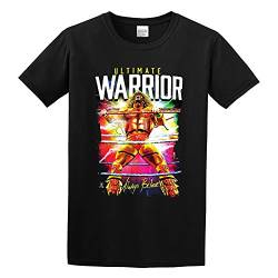 COKYIS Ultimate Warrior Always Believe Black T-Shirt Printed Tee Graphic Top for Men Shirt M von CokyiS