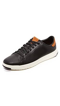 Cole Haan Herren Grandpro Tennis Sneaker, Braun (Blk/British Tan Blk/British Tan), 40.5 EU von Cole Haan