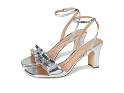 Cole Haan Noella Damen-Sandalen mit Schleife, mit Absatz, Silber Specchio, 38.5 EU von Cole Haan