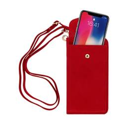 Color Pop® Schutzhülle für Telefon, RFID, PU-Leder, Kreditkartenschutz, Schutz personenbezogener Daten, 11 x 19,5 cm, bordeaux, 11 x 19,5 x 5 cm, Casual von Color Pop