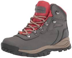 Columbia Damen Newton Ridge Plus Wanderschuh, Anthrazit, geflammte Koralle, 39 EU Weit von Columbia