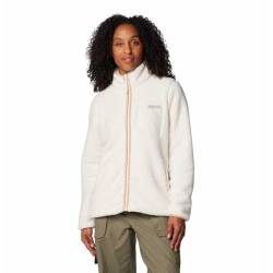 Columbia Damen West Bend Full Zip 2 Fleecejacke mit durchgehendem Reißverschluss, kreidefarben, L von Columbia