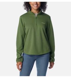 Columbia für Damen. 2073541352 Französisches Fleece-Sweatshirt Trek grün (M), Lässig, Baumwolle von Columbia