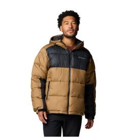 Columbia für Herren. 2050931258 Pike Lake II braune Kapuzen-Steppjacke mit Kapuze (XL), Lässig, Polyester, Langarm von Columbia