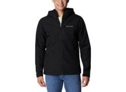 Softshelljacke COLUMBIA "Ascender™ II Hooded Softshell Jacket" Gr. L, schwarz (black) Herren Jacken von Columbia