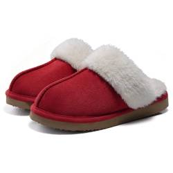 Comwarm Damen Warme Hausschuhe Memory Foam Plüsch Pantoffeln Herren Slippers Winter von Comwarm