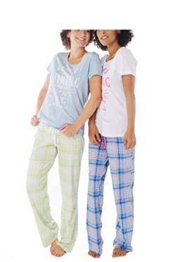 Damen Kurzarm Pyjama Schlafanzug Baumwolle DF003W 56/58 von Consult-Tex