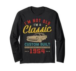 Ich bin nicht alt Ich bin ein Custom Built - 1954 - Classic - Auto Langarmshirt von Cool Anniversary - Birthdays - Gift Stuff