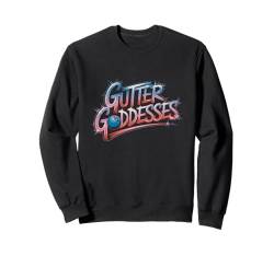 Lustiger Name für Damen von Gutter Goddesses, passender Bowling-Teamname Sweatshirt von Cool Bowling Team Names Girls Women Tees Gifts