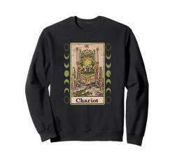 The Chariot Frog Tarot-Stil Grafik, cooler Frosch Sweatshirt von Cool - Funny Frog Lover Apparel For Men & Women