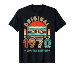 54.Geburtstag Original Männer Frauen Vintage Jahrgang 1970 T-Shirt von Cool Original Jahrgang Geschenke Geburtstag 2024