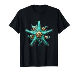 Steampunk Meerestier Seestern Liebhaber Vintage Seestern T-Shirt von Cool Steampunk Sea Animals Apparel