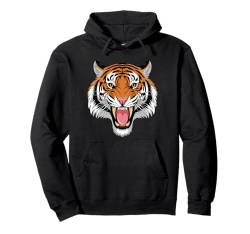 Tiger Roar Sonnenbrille Vintage Brüllender Bengalischer Tiger Liebhaber Pullover Hoodie von Cool Tiger Design