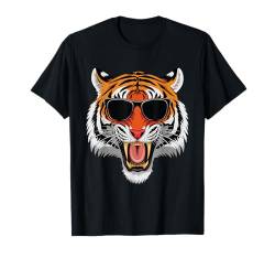 Tiger Sonnenbrille Vintage Bengal Tiger Lovers T-Shirt von Cool Tiger Design