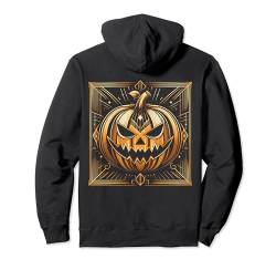 Jack O Laterne Kürbis Halloween Art Deco Art Style Pullover Hoodie von Cool and Spooky Halloween Art Deco Art Store