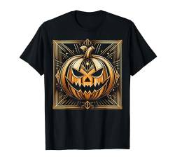 Jack O Laterne Kürbis Halloween Art Deco Art Style T-Shirt von Cool and Spooky Halloween Art Deco Art Store