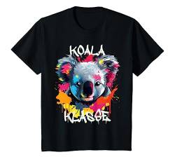 Kinder Cooler Koala für Koalaklasse Grundschule, Klassentier T-Shirt von Coole Klassenshirts mit Maskottchen, Grundschüler