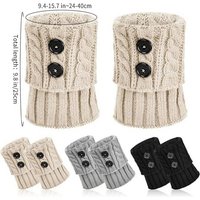 Coonoor Beinstulpen Damen Gestrickte Leg Warmers Warme Winter Beinstulpen von Coonoor