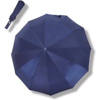 Coonoor Taschenregenschirm Regenschirm Sturmfest, Taschenschirm Groß für Herren und Damen, UV-Schutz, 12 Rippen, Automatisch Auf und Zu, Durchmesser 105 cm von Coonoor