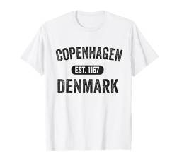 Kopenhagen Souvenir Dänemark Skyline Stolz Dänische Männer Frauen T-Shirt von Copenhagen Souvenir Clothing Apparel