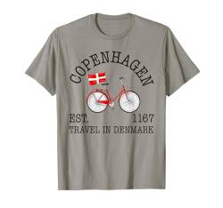 Kopenhagen Souvenir Dänemark Skyline Stolz Dänische Männer Frauen T-Shirt von Copenhagen Souvenir Clothing Apparel