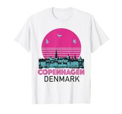 Kopenhagen Souvenir Dänemark Skyline Stolz Dänische Männer Frauen T-Shirt von Copenhagen Souvenir Clothing Apparel