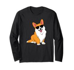 Corgi Funny Pet Corgi Hundeliebhaber Langarmshirt von Corgi Dog Apparel