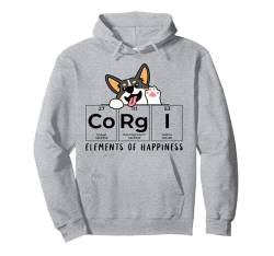 Corgi Lustige Glückselemente Corgi Hundeliebhaber Pullover Hoodie von Corgi Dog Lover Apparel