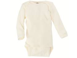 Cosilana Baby Langarm Body Bio-Schurwolle natur Gr.74/80 von Cosilana