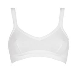 Cotonella Art. GD065K2, 2 Brassière Damen aus elastischer Baumwolle - BH Modell Brassière aus weicher bielastischer Baumwolle mit sportlichem Schnitt ohne Verschluss auf der Rückseite - Farben von Cotonella