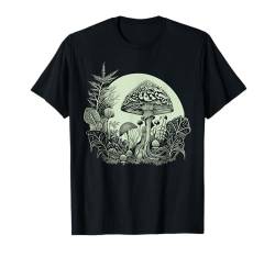 Cottagecore Mond, Pilze, Pflanzen und Bäume T-Shirt von Cottagecore Aesthetics Decor Clothing Gifts