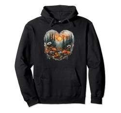 Cottagecore Ästhetisch Pilz Blume Goblincore Pullover Hoodie von Cottagecore Zubehör Ästhetische Kleidung Damen