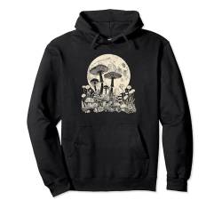 Cottagecore Ästhetisch Pilz Blume Mond Goblincore Pullover Hoodie von Cottagecore Zubehör Ästhetische Kleidung Damen