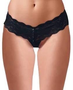 String mit eingenähter Perlenkette im Schritt von Cottelli LINGERIE