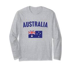 Flagge Australiens Langarmshirt von Country Flags