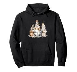 Wintersaison Weihnachten Winter Schneemann Pullover Hoodie von Cozy Winter Season Gifts for Women & Men