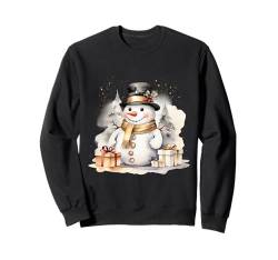 Wintersaison Weihnachten Winter Schneemann Sweatshirt von Cozy Winter Season Gifts for Women & Men