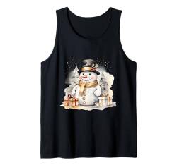 Wintersaison Weihnachten Winter Schneemann Tank Top von Cozy Winter Season Gifts for Women & Men