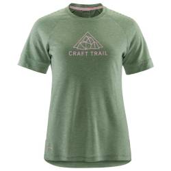 Craft - Women's Pro Trail Wool S/S Tee - Laufshirt Gr XL grün/oliv von Craft