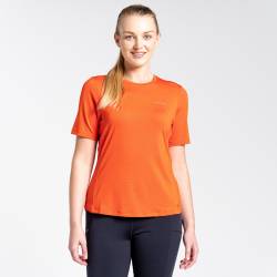 Craghoppers Aliso T-Shirt für Damen Blood Orange von Craghoppers