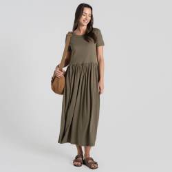 Craghoppers Nosibotanical Ember-Longline-Kleid für Damen Wild Olive von Craghoppers