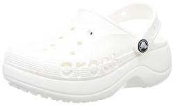 Crocs Baya Platform Clog 38-39 EU White von Crocs