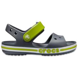 Crocs Bayaband Sandal K Freizeit Flip Flops und Unisex Sportwear für Kinder, Charcoal, 30/31 EU von Crocs